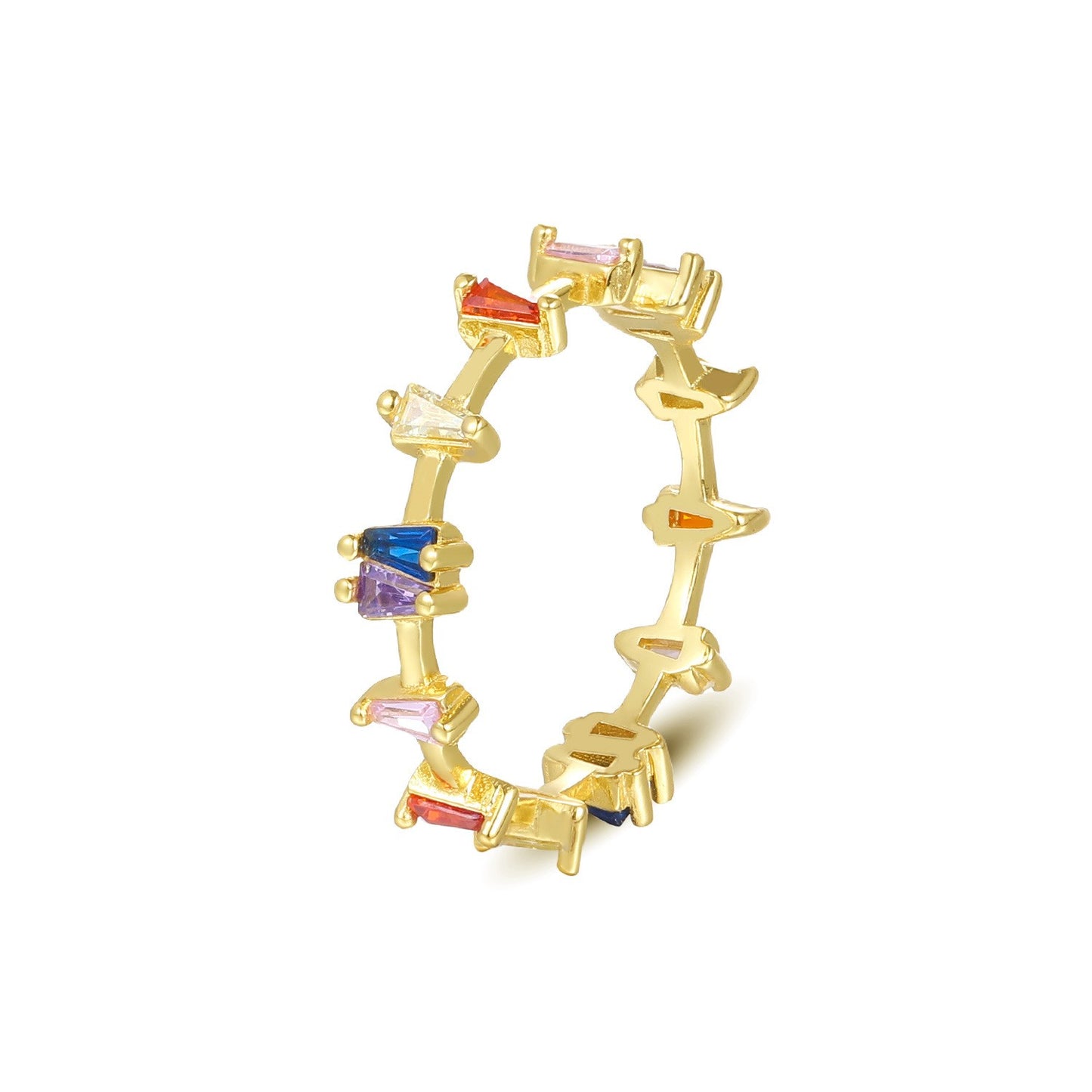 925 Sterling Silver Zircon Fashion Ring