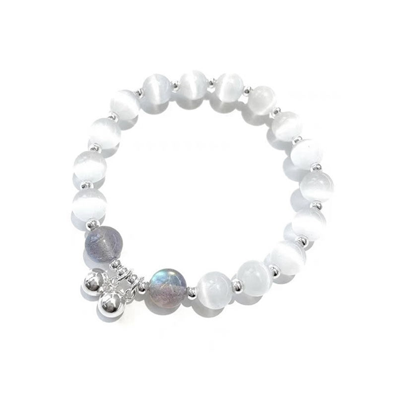 925 Sterling Silver Nature Stone Fashion Bracelet