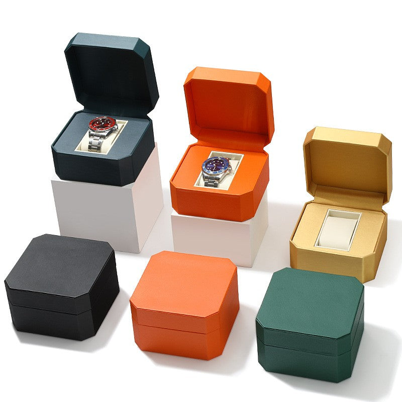 PU Octagonal Watch Packaging and Storage Box