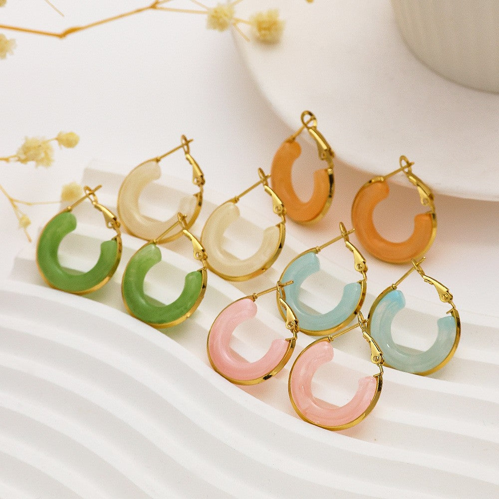 Stainless Steel Fashion Earrings