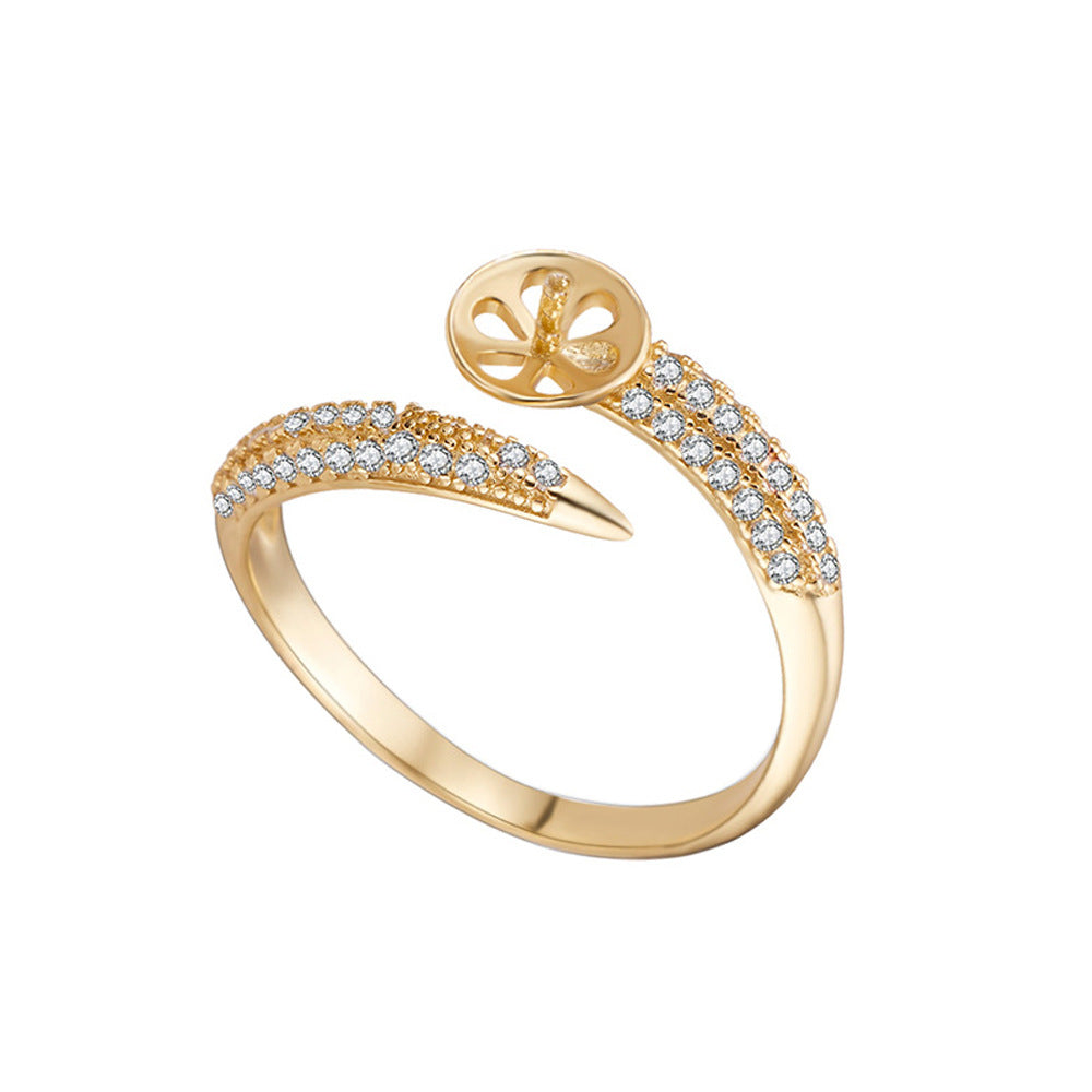 925 Silver Ring mountings for Pearl