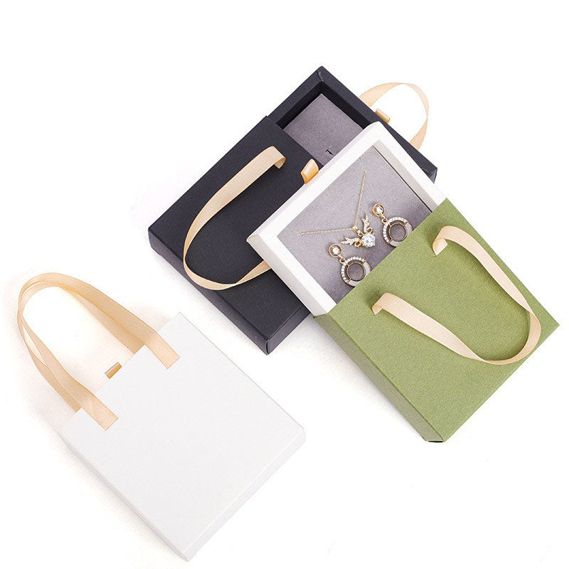 Portable Jewelry Packaging Drawer Gift Box