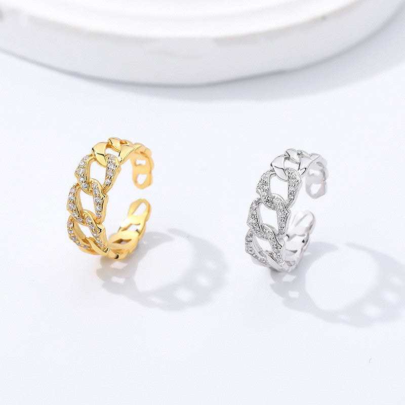 925 Sterling Silver Fashion Open Ring