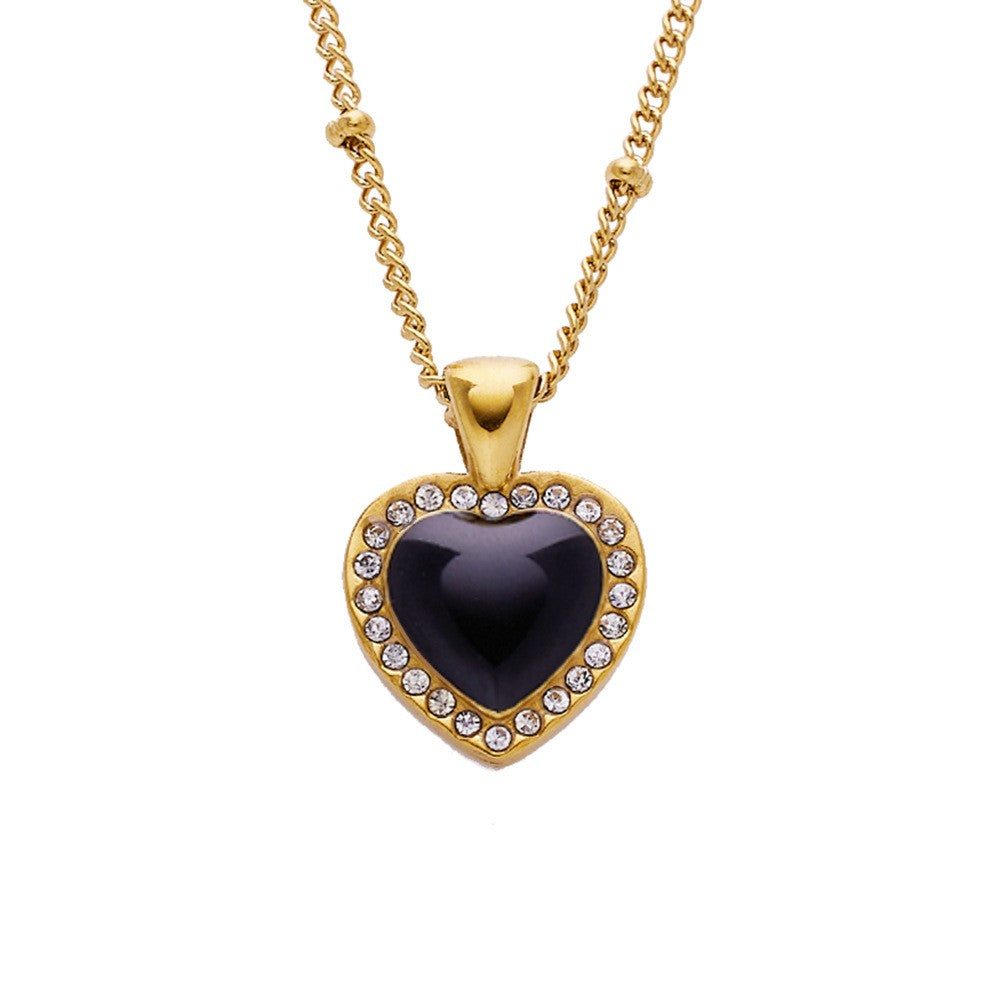 Stainless Steel Heart Fashion Necklace