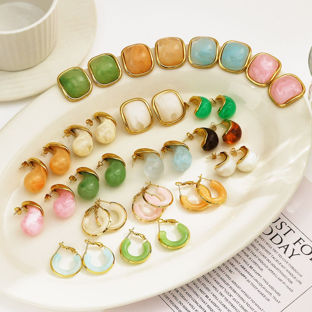 Stainless Steel Fashion Earrings