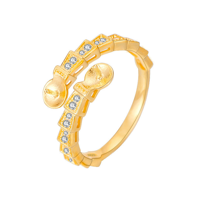 925 Silver Ring mountings for Pearl