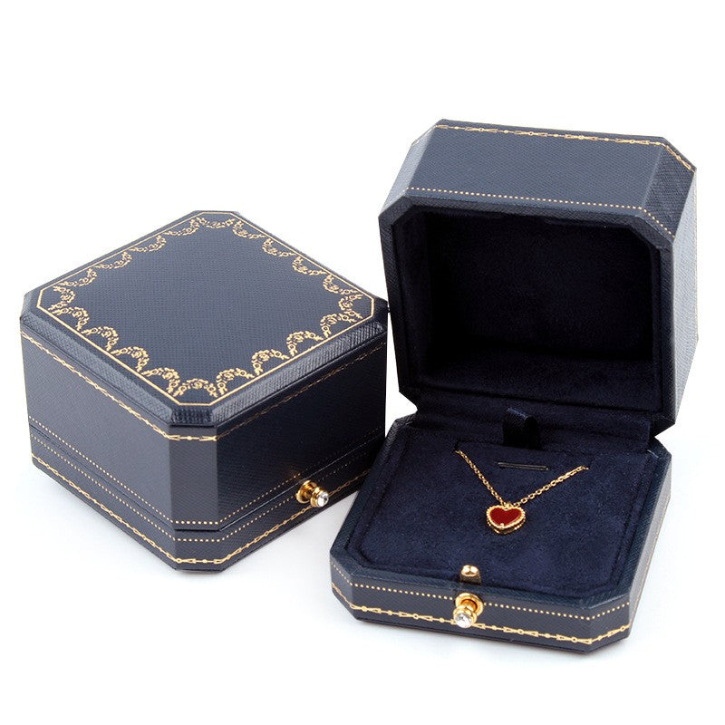 Luxury Jewelry Box For Gift Packaging Customized with Engraved Name or Logo