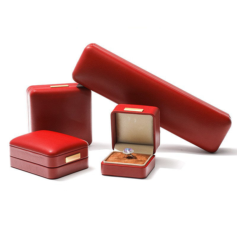 Luxury PU Leather Jewelry Box