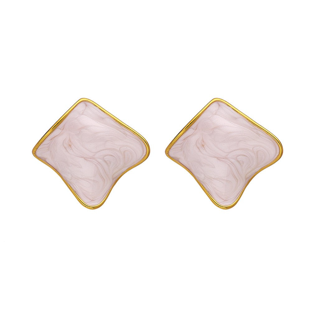 Stainless Steel Shell Fashion Earrings