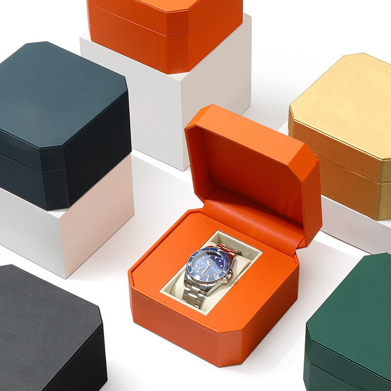 PU Octagonal Watch Packaging and Storage Box