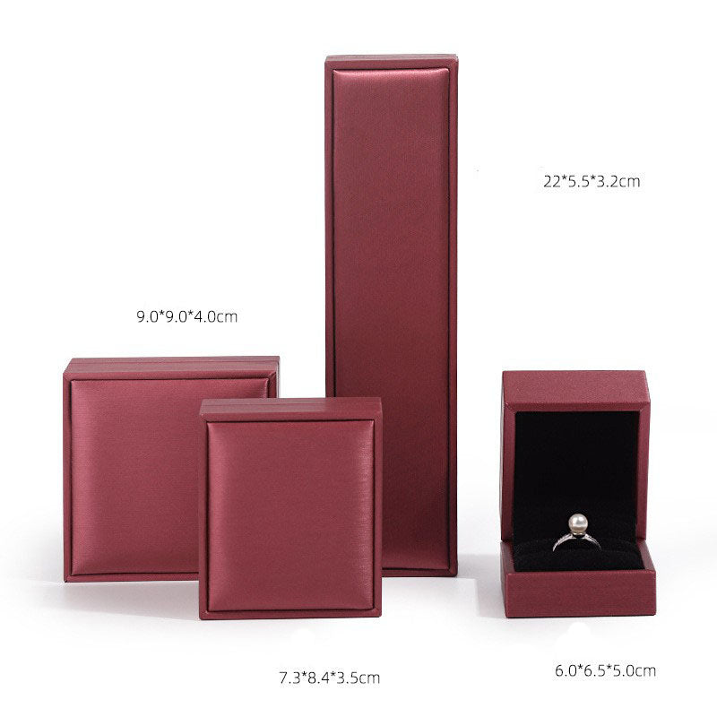 Customized PU Leather Luxury Jewelry Box