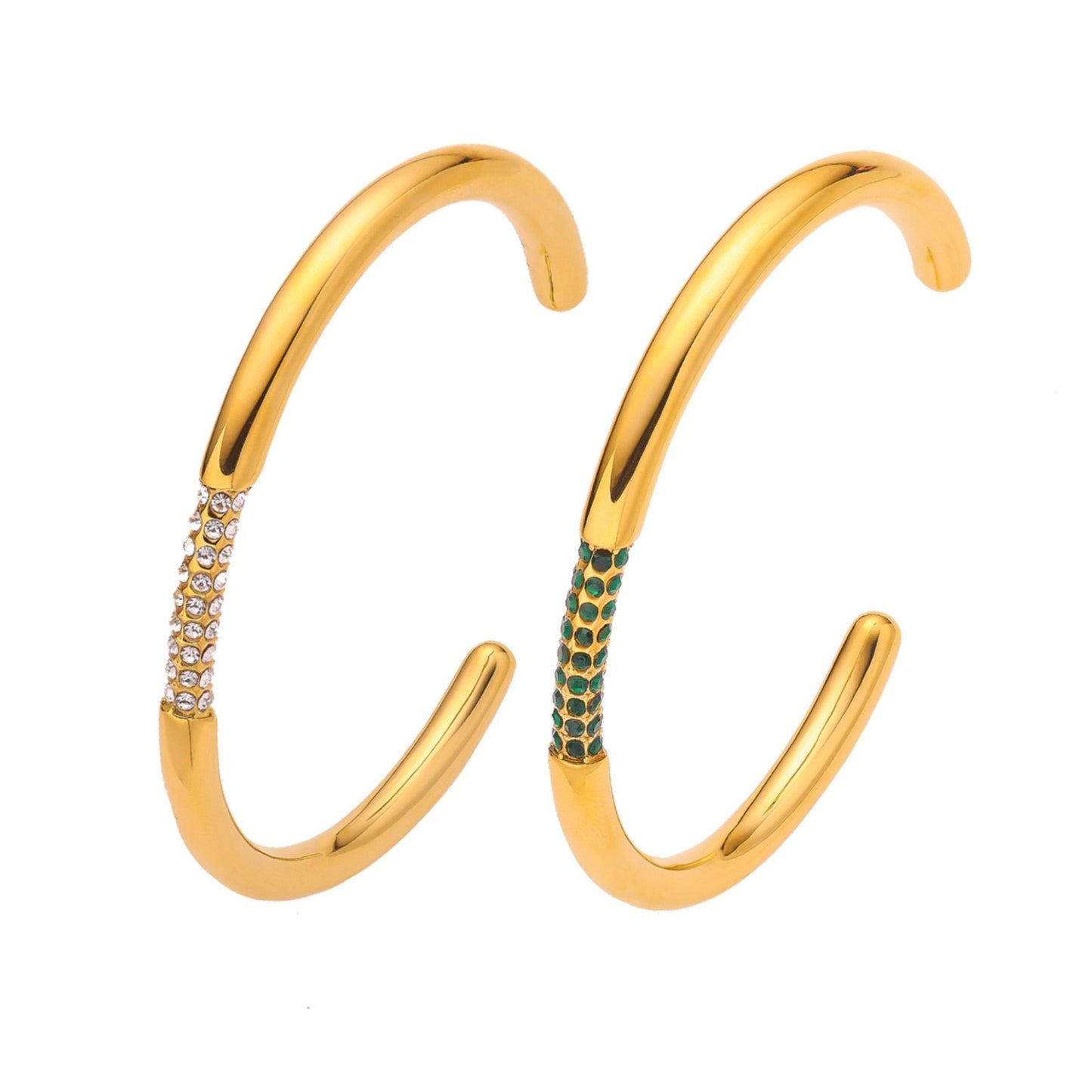 Stainless Steel Minimalist Fashion Bangle