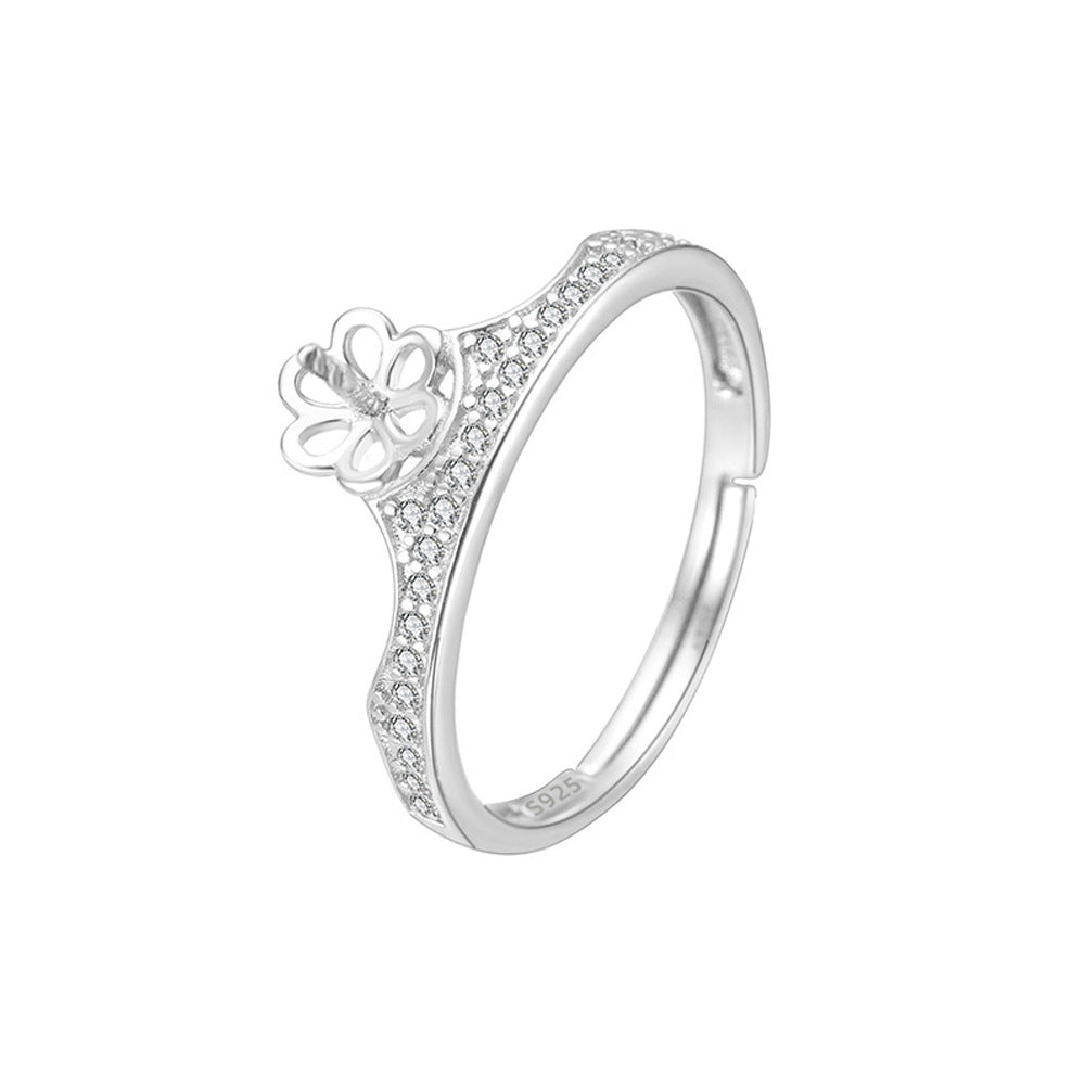 925 Silver Ring mountings for Pearl