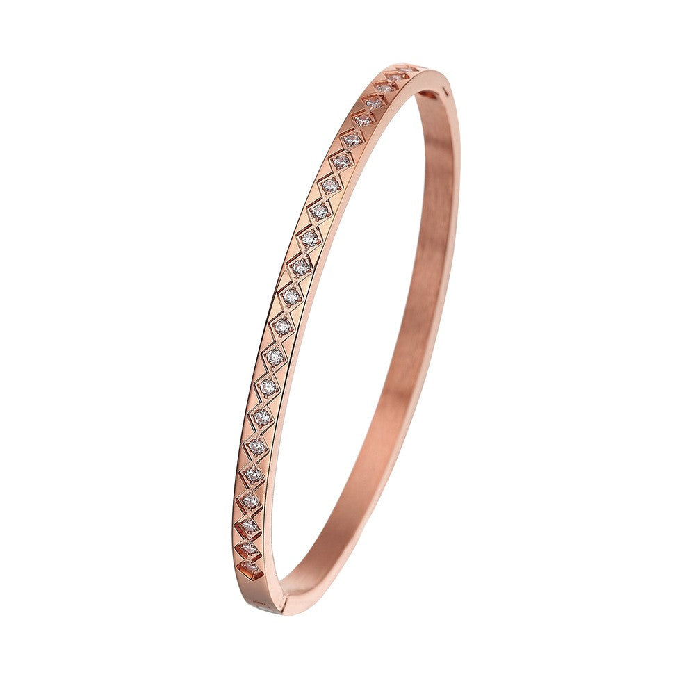 Stainless Steel Minimalist Fashion Bangle