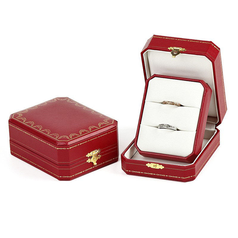 Luxury Jewelry Box For Gift Packaging Customized with Engraved Name or Logo