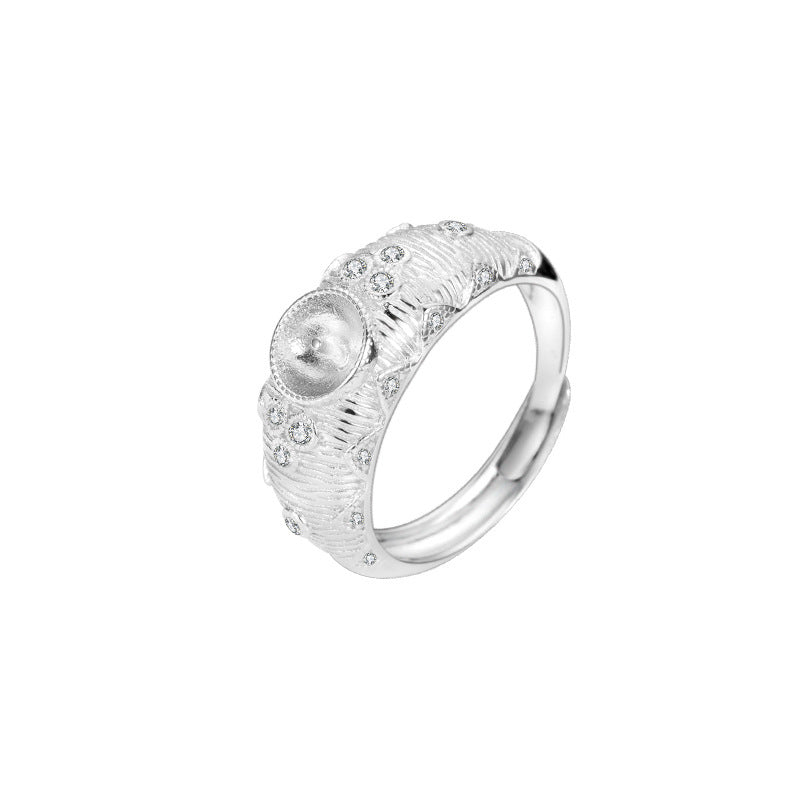 925 Silver Ring mountings for Pearl