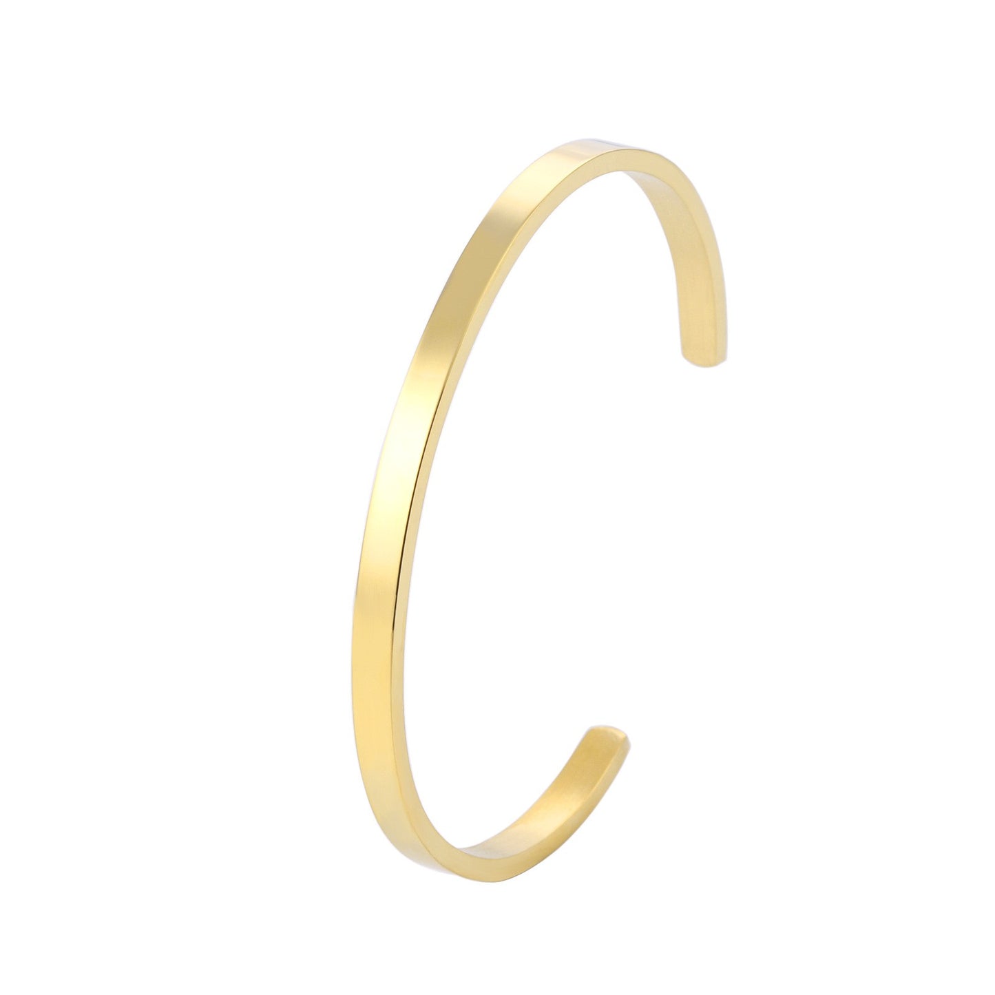 Stainless Steel Minimalist Fashion Bangle