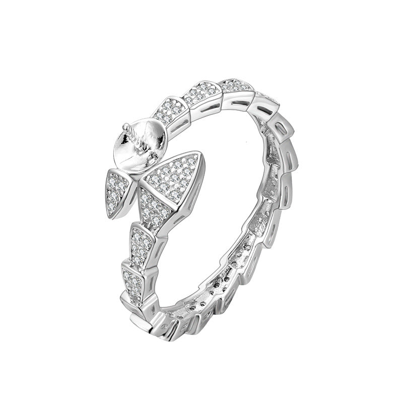 925 Silver Ring mountings for Pearl