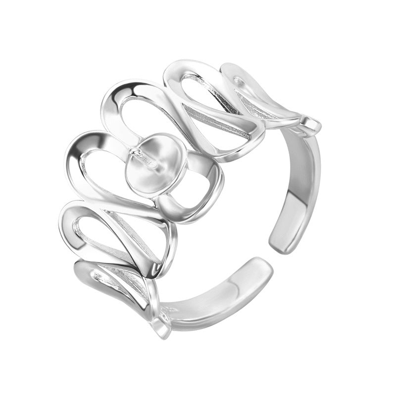 925 Silver Ring mountings for Pearl