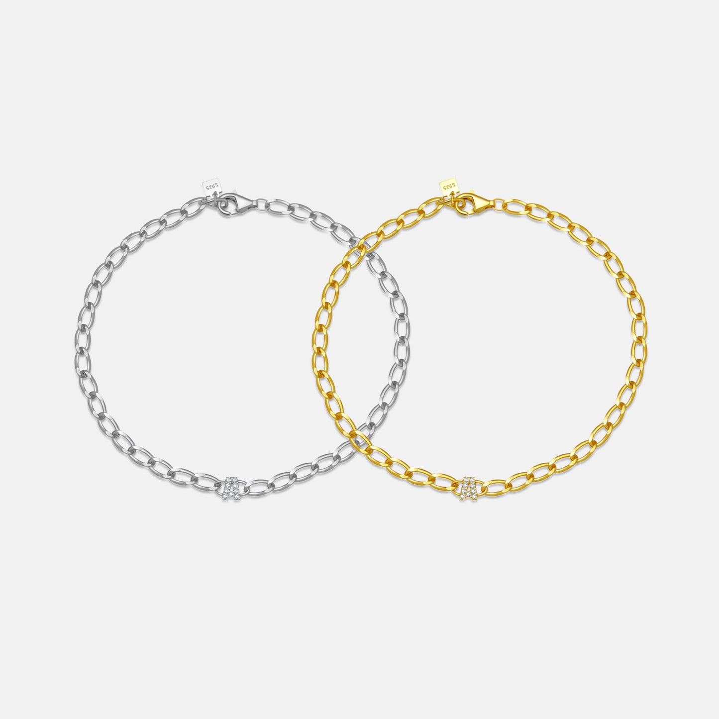 925 Sterling Silver Fashion Bracelet