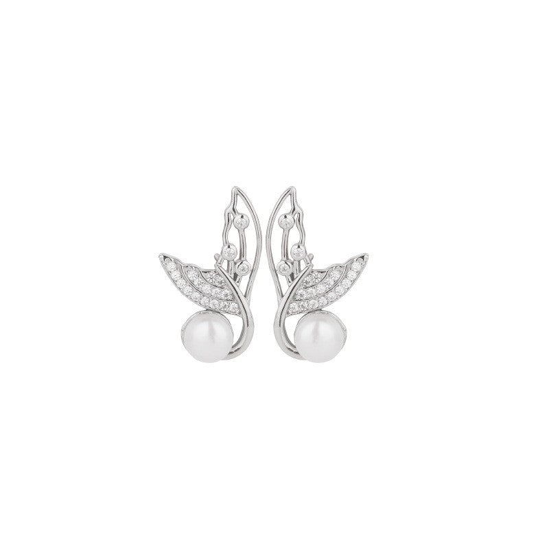 925 Sterling Silver Pearl Earrings