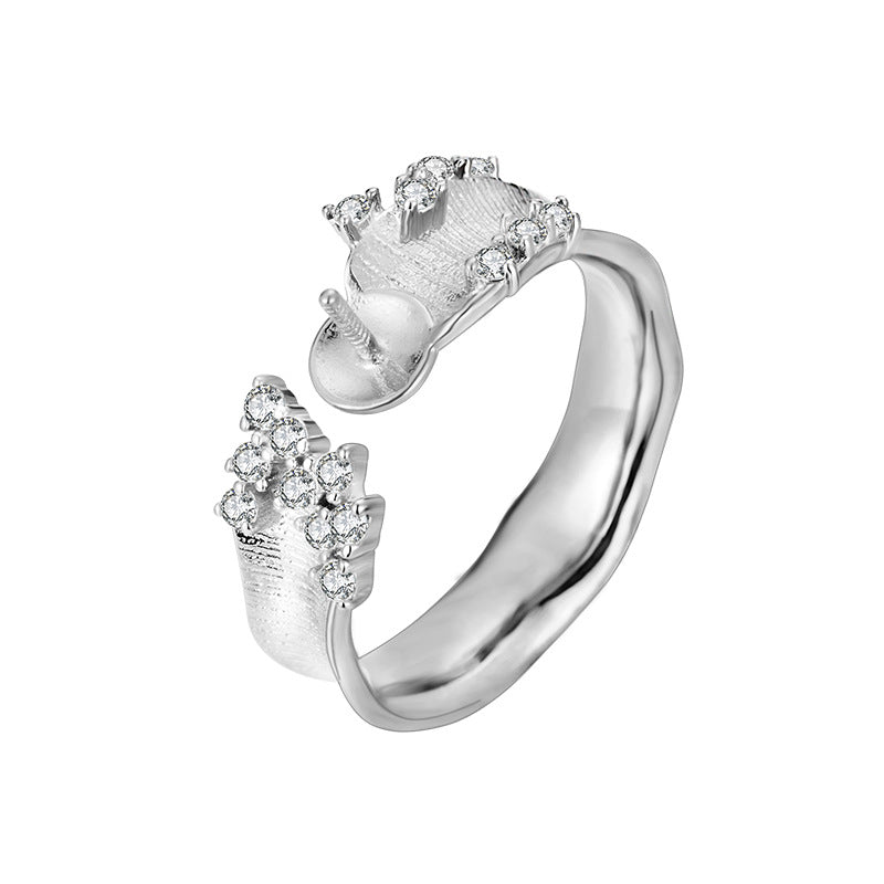 925 Silver Ring mountings for Pearl