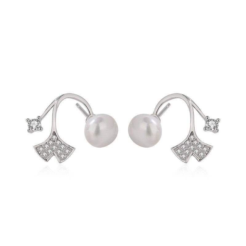 925 Sterling Silver Pearl Earrings