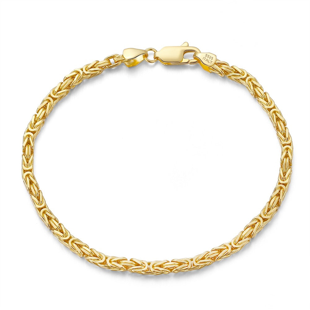 925 Sterling Silver Byzantium Bracelet