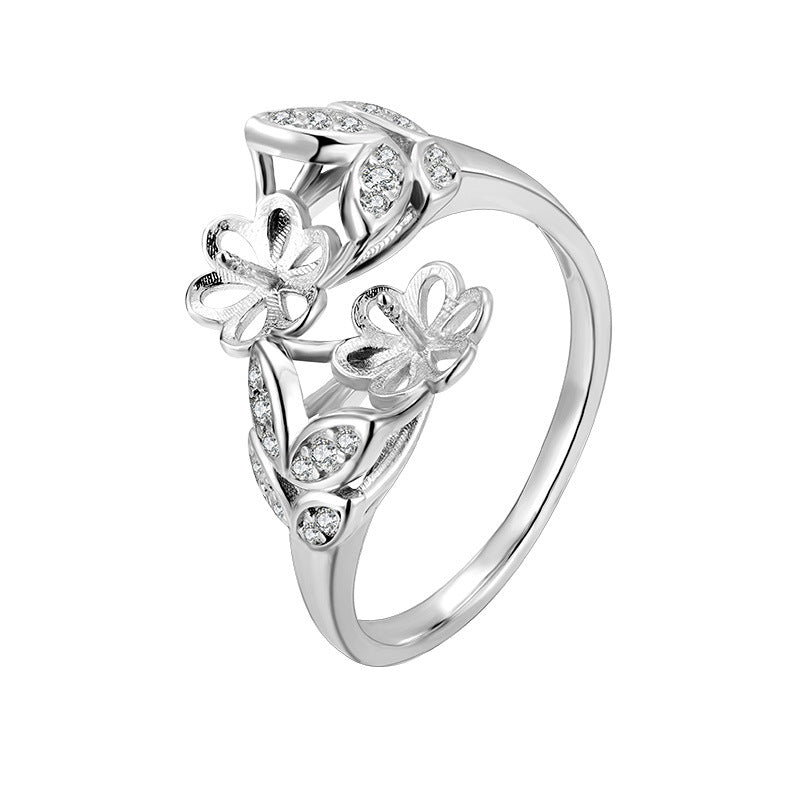 925 Silver Ring mountings for Pearl