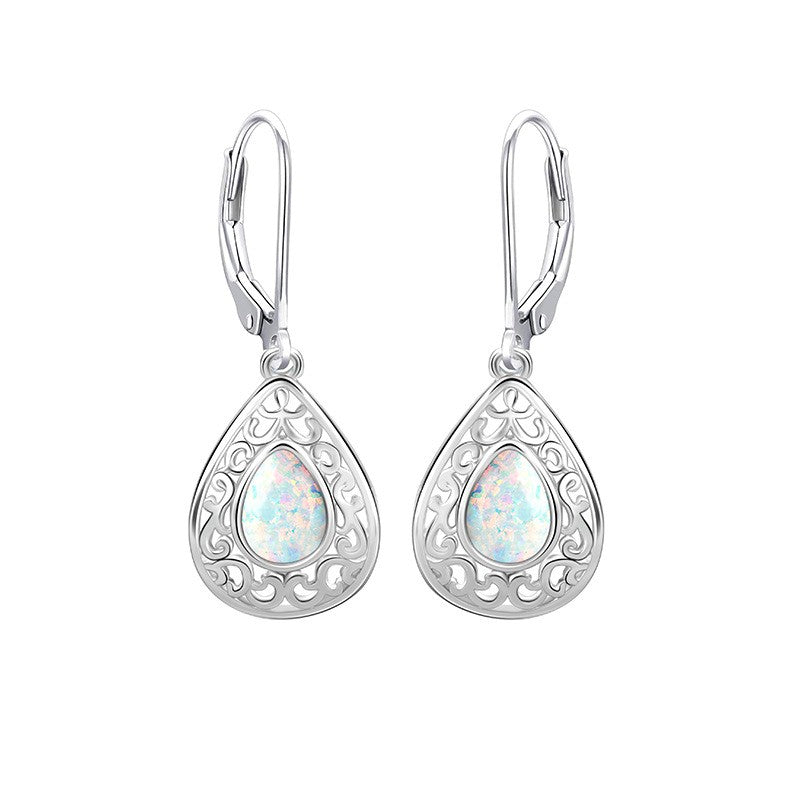 925 Sterling Silver Moonstone Earrings
