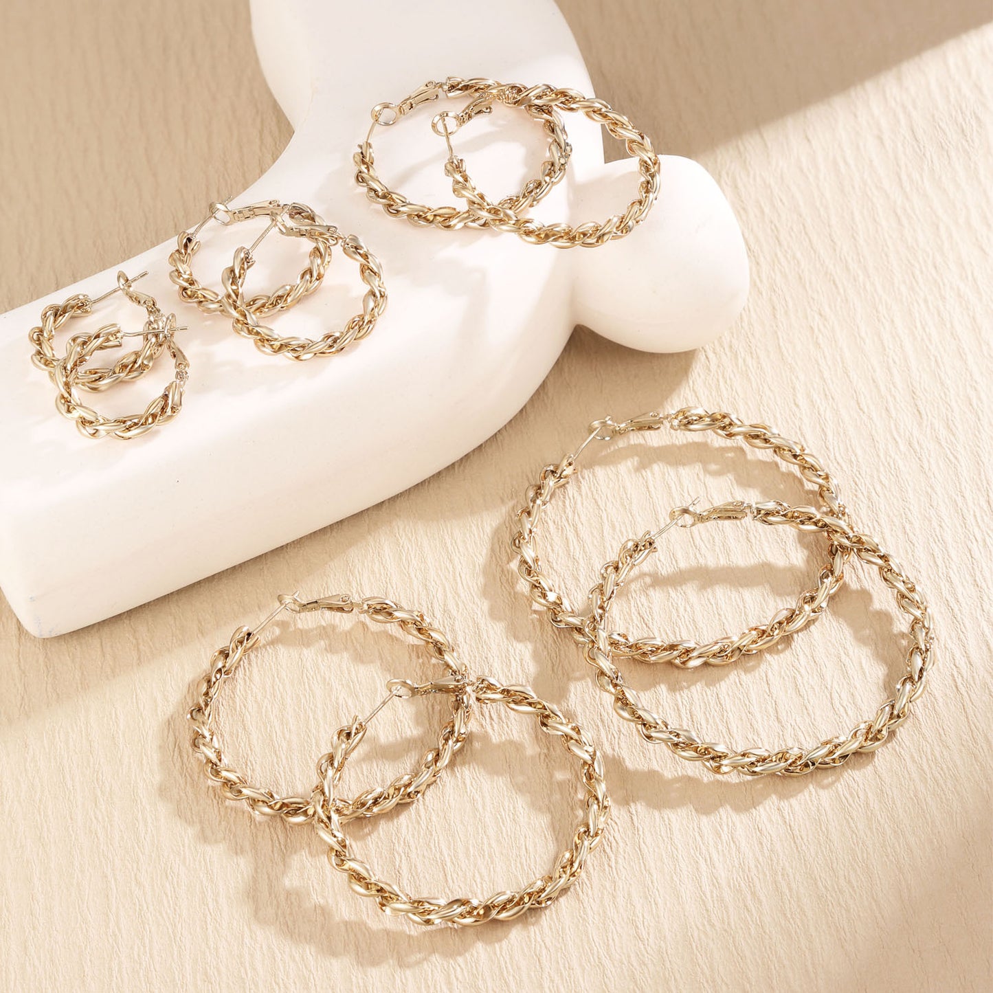 Brass With Plated Fashion Jewelry Earrings
