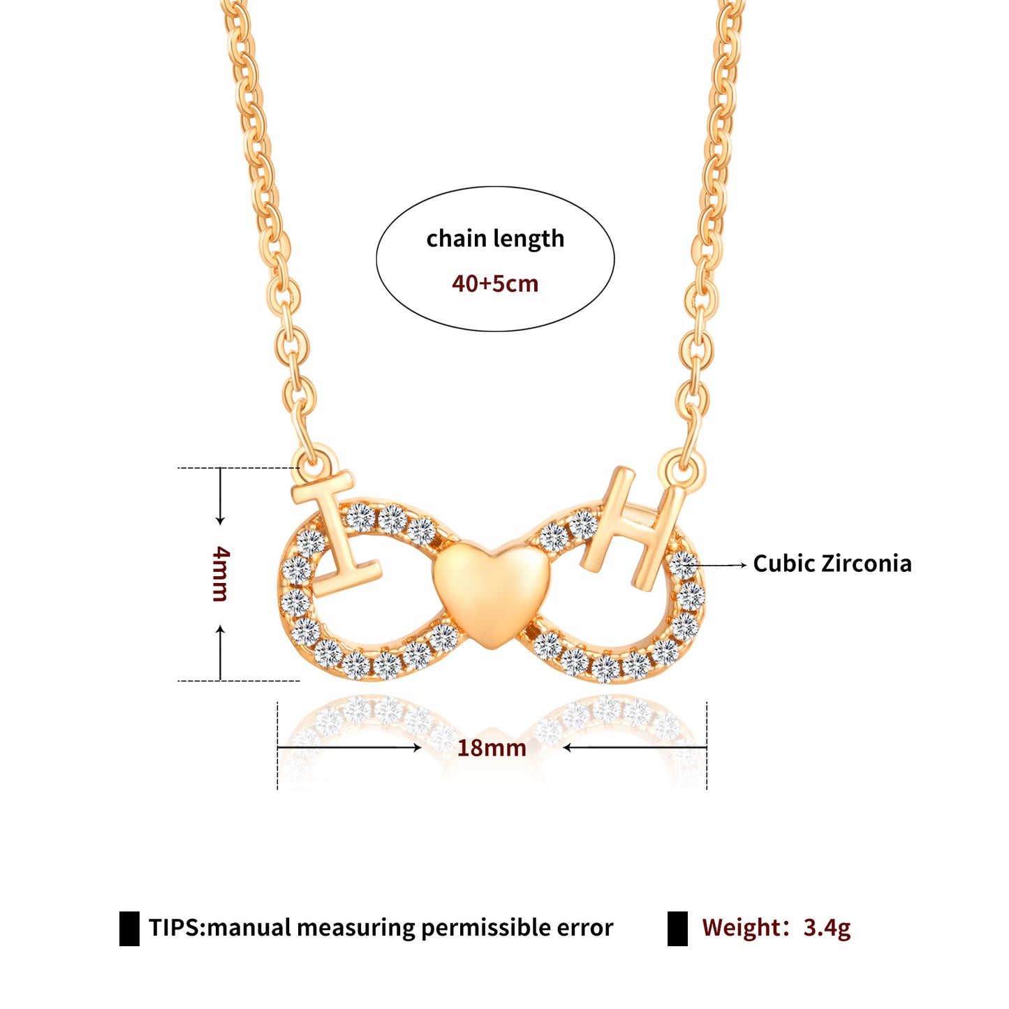Brass With Plated Fashion Jewelry Necklace