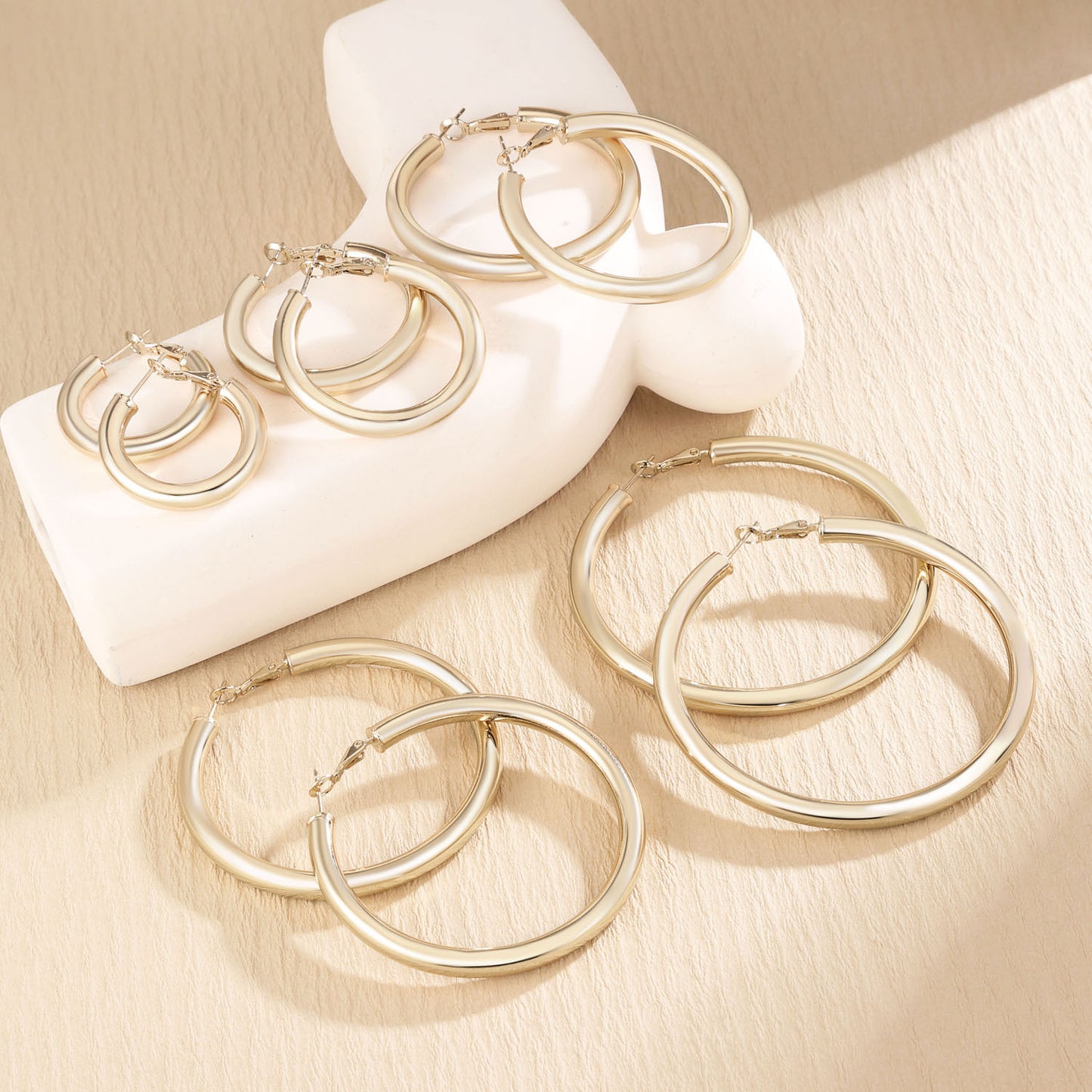 Brass With Plated Fashion Jewelry Earrings