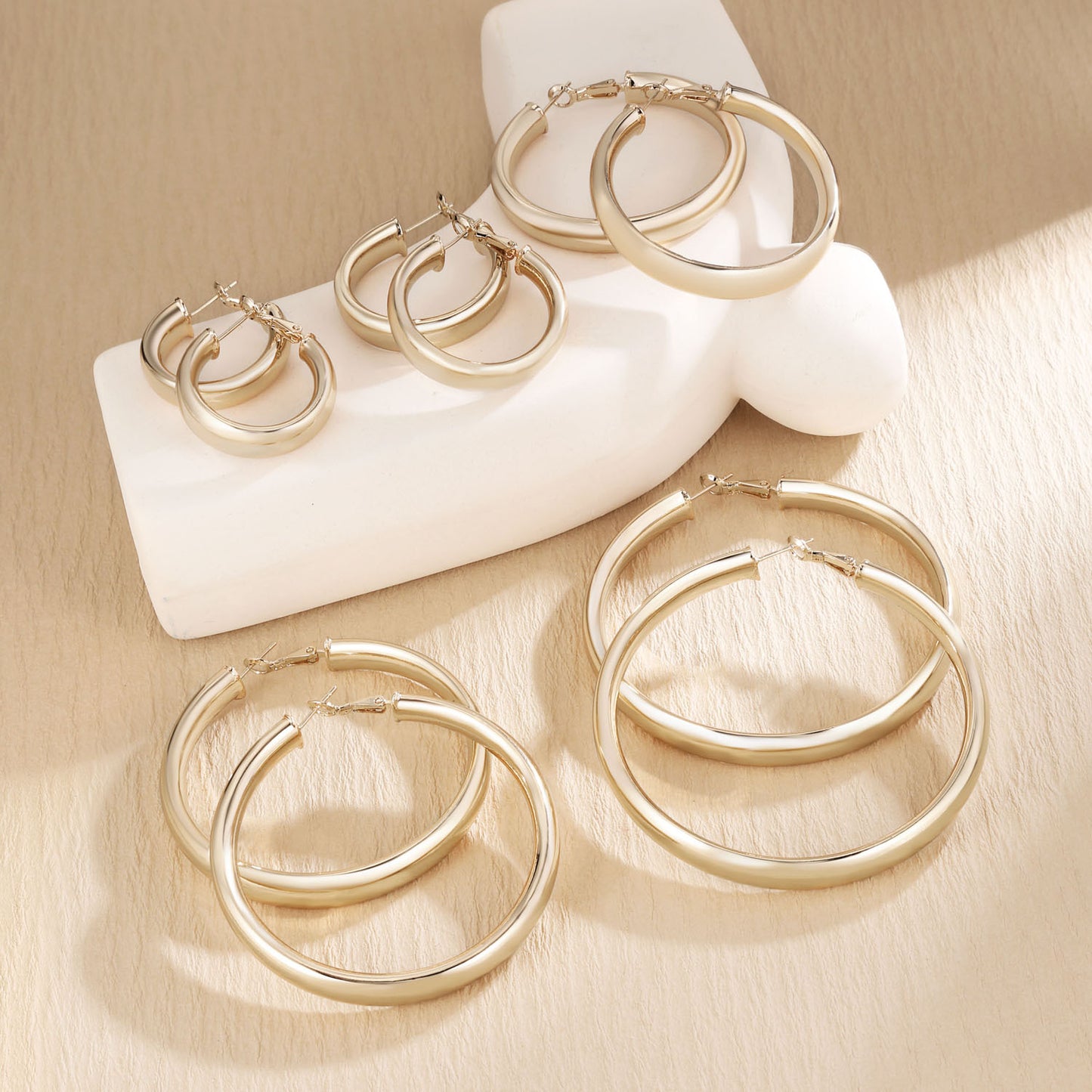 Brass With Plated Fashion Jewelry Earrings