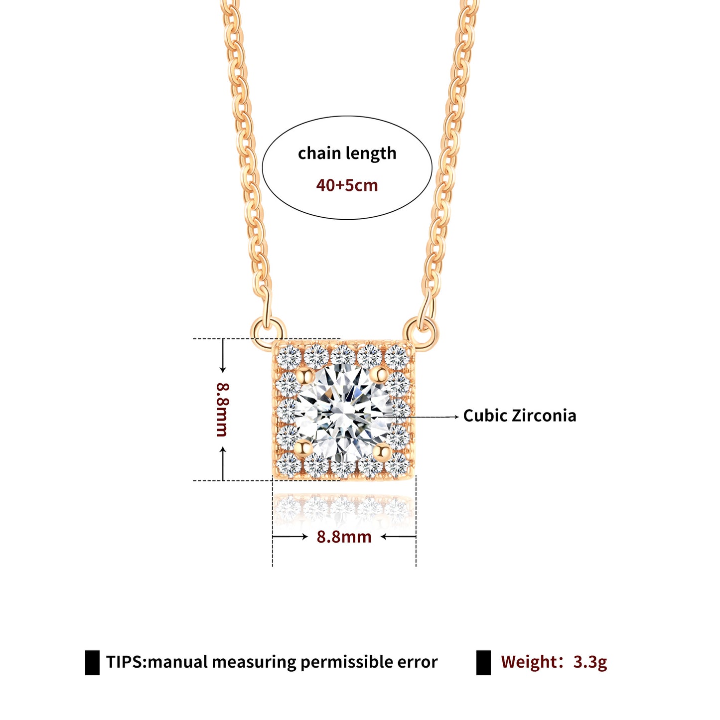 Brass With Plated Fashion Jewelry Necklace