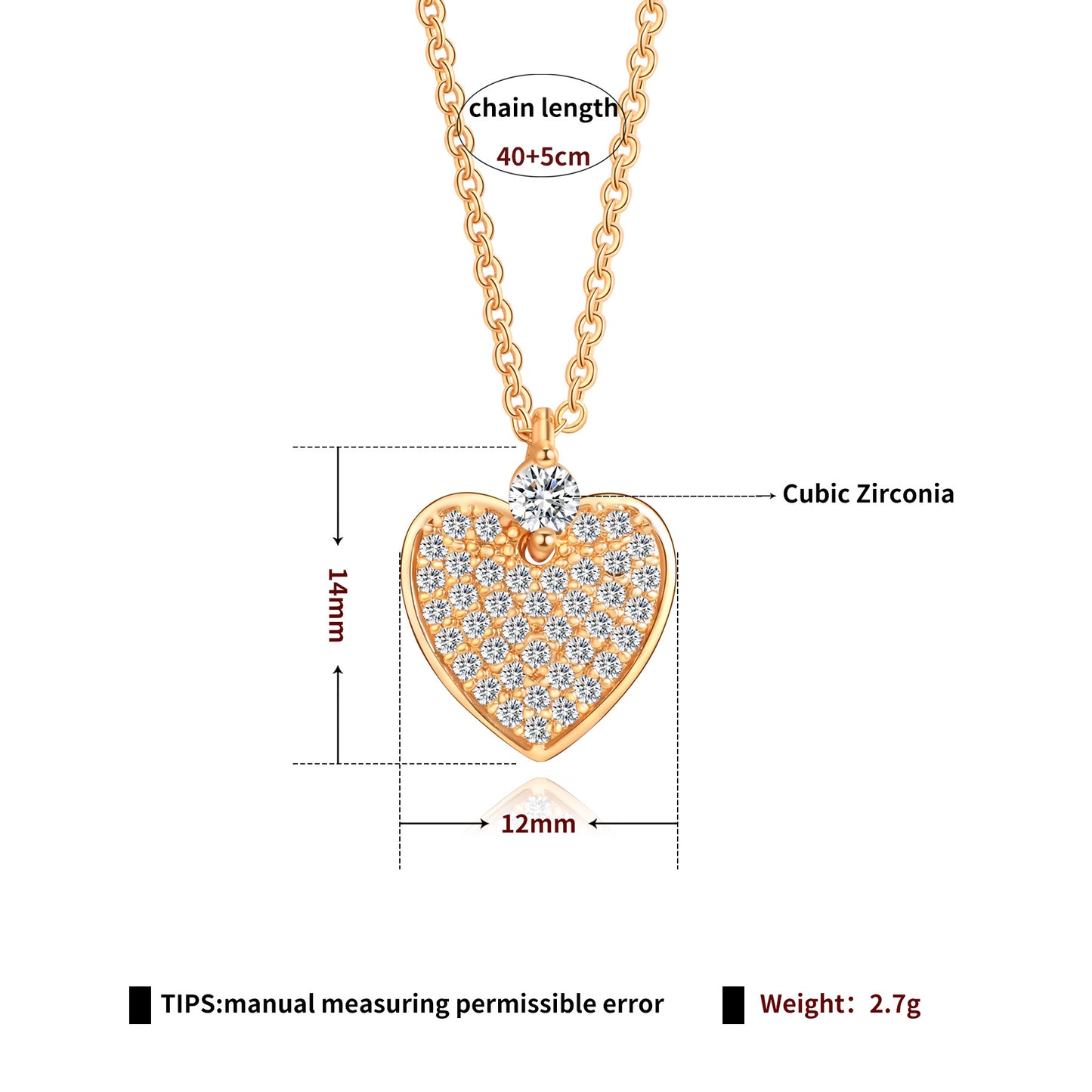Brass With Plated Fashion Jewelry Necklace