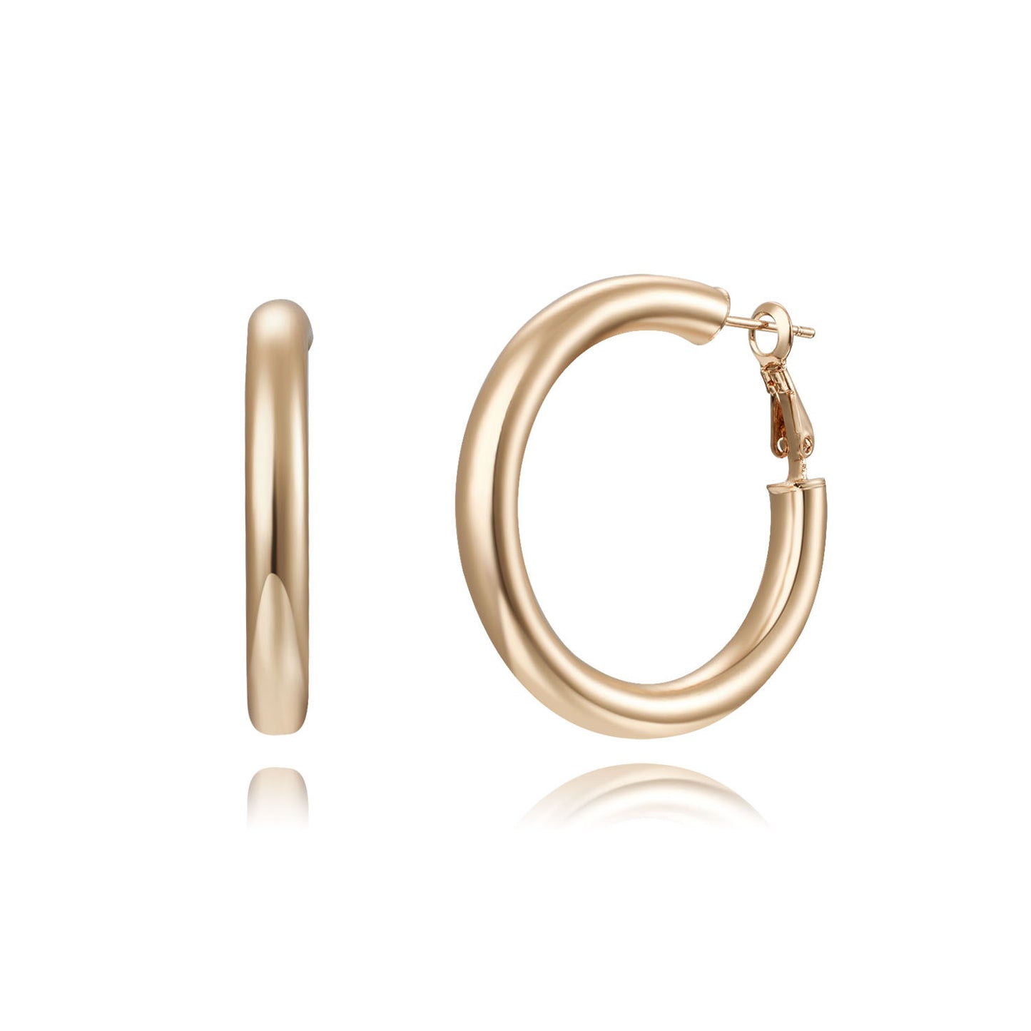 Brass With Plated Fashion Jewelry Earrings