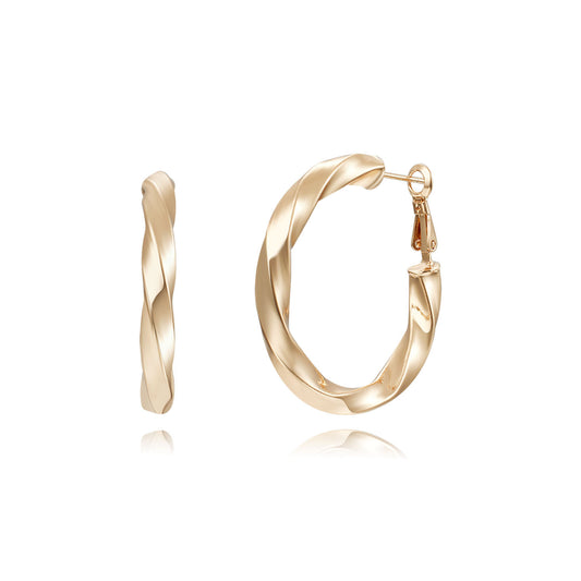 Brass With Plated Fashion Jewelry Earrings