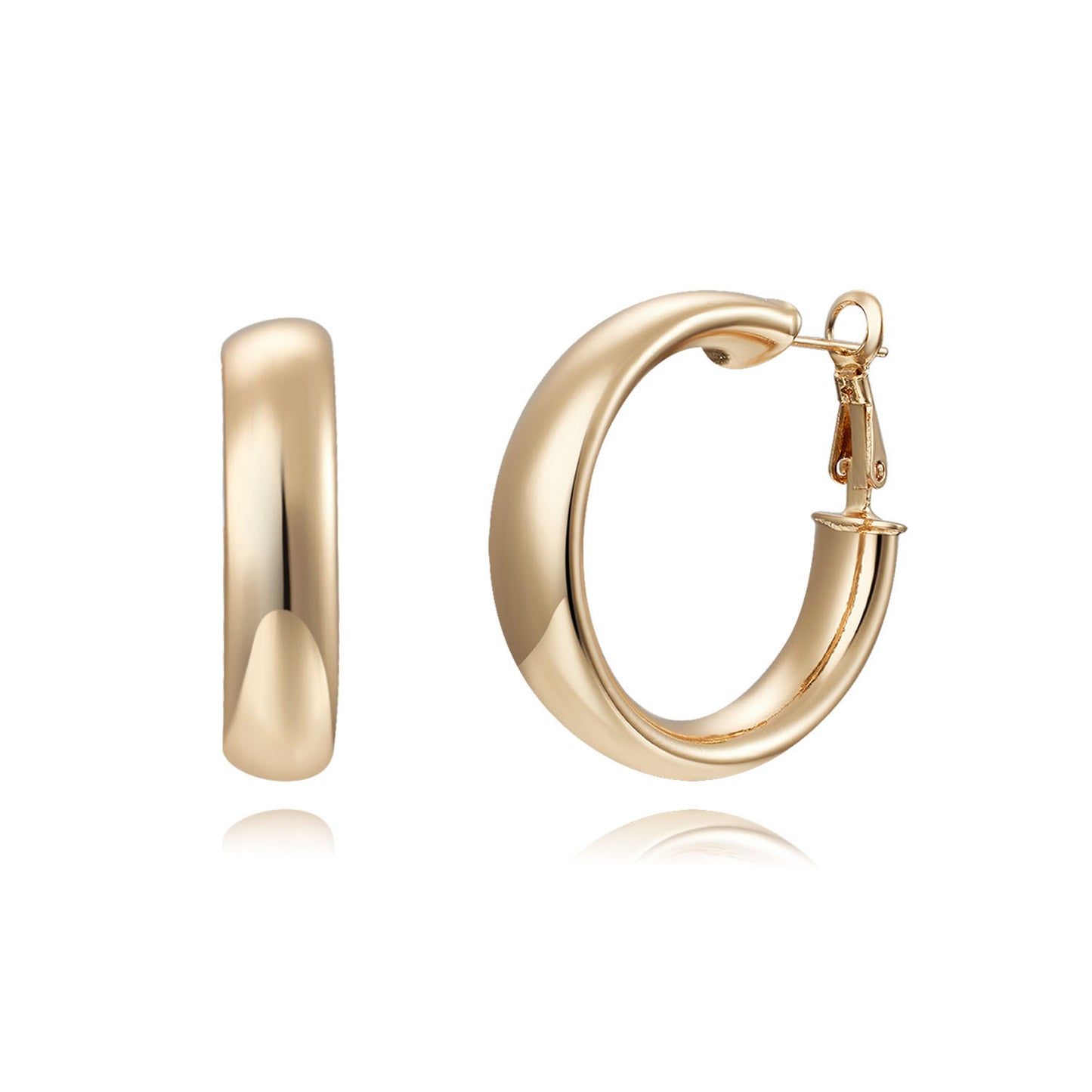 Brass With Plated Fashion Jewelry Earrings