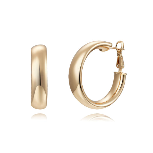 Brass With Plated Fashion Jewelry Earrings