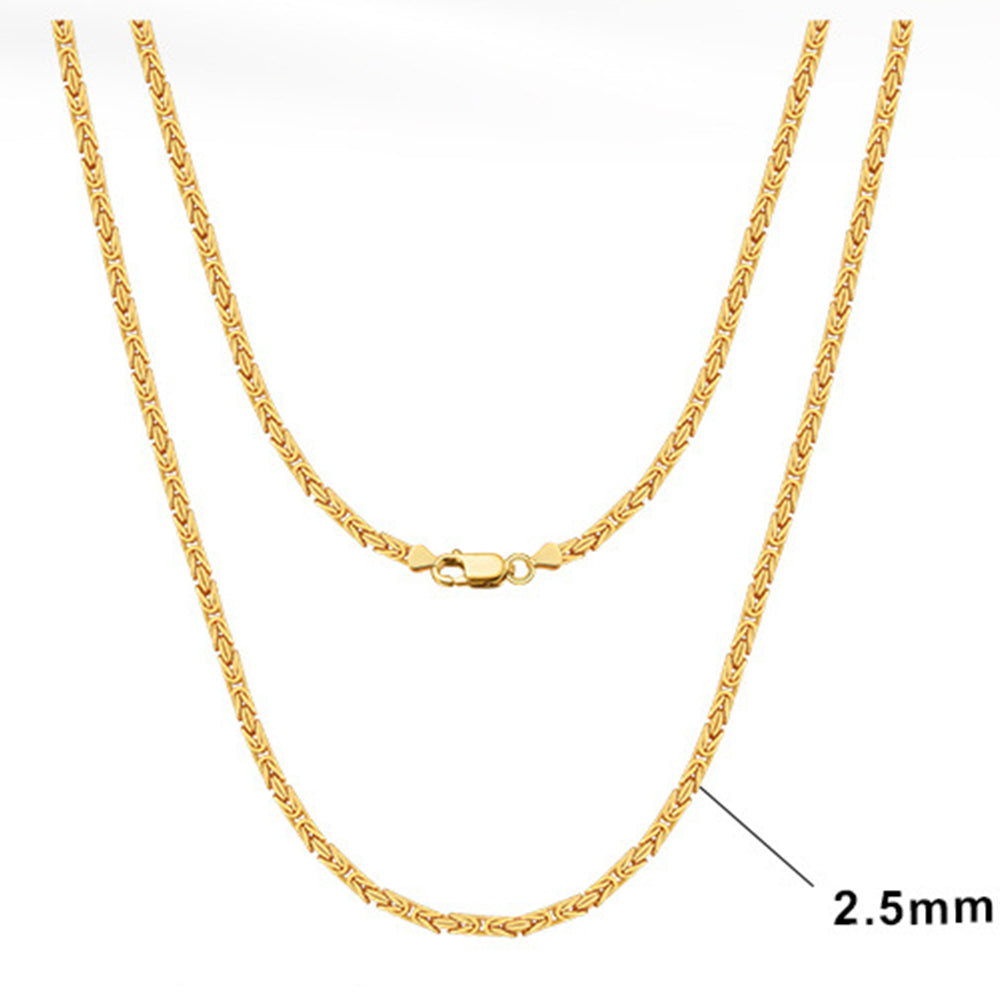 925 Sterling Silver Byzantium Chain