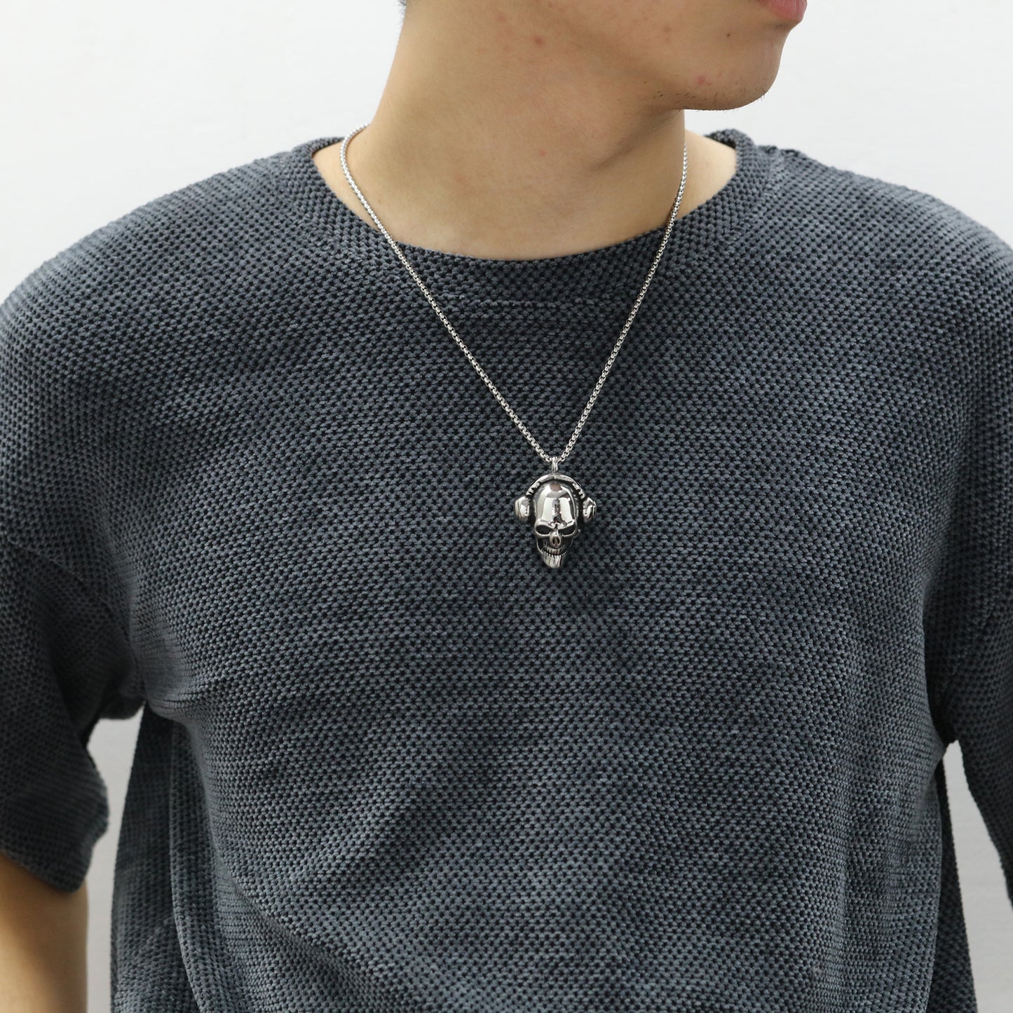 Stainless Steel Jewelry Skull Fashion Necklace Chain