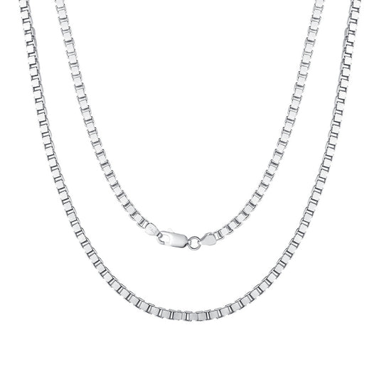 925 Sterling Silver Box Chain