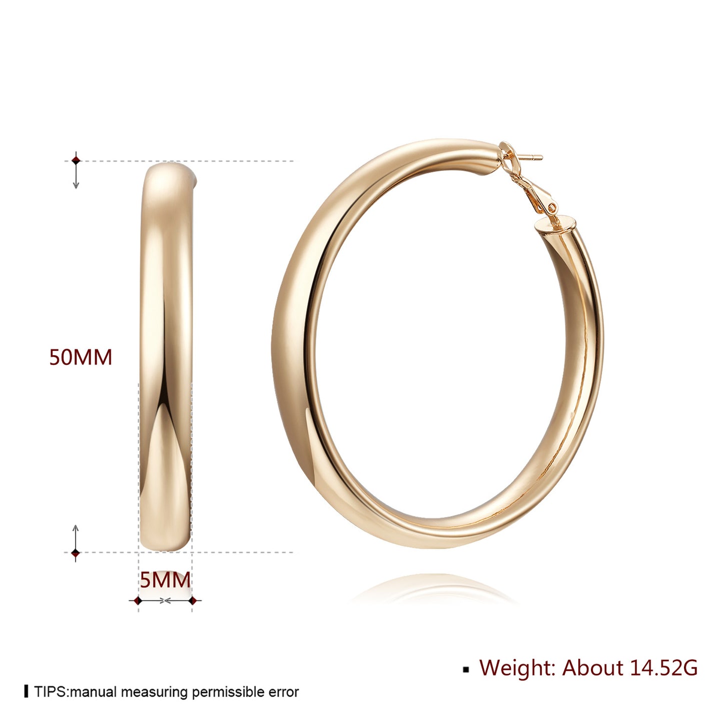 Brass With Plated Fashion Jewelry Earrings