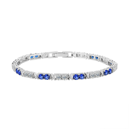 925 Sterling Silver 3mm 4mm Tennis Bracelet