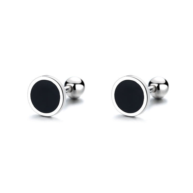 925 Sterling Silver Screwed Earrings