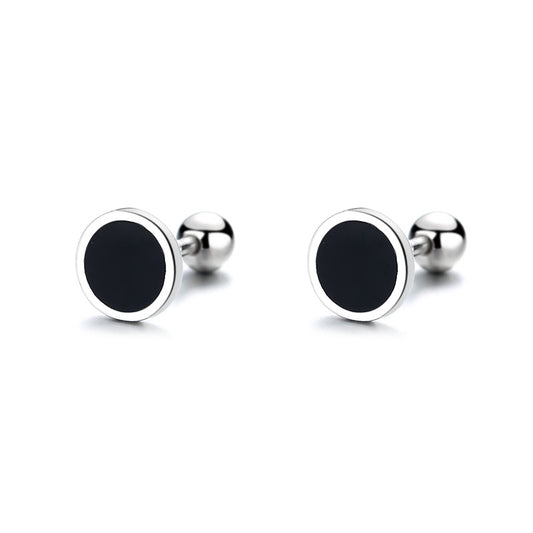 925 Sterling Silver Screwed Earrings