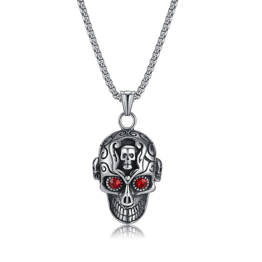 Stainless Steel Jewelry Skull Fashion Necklace Chain