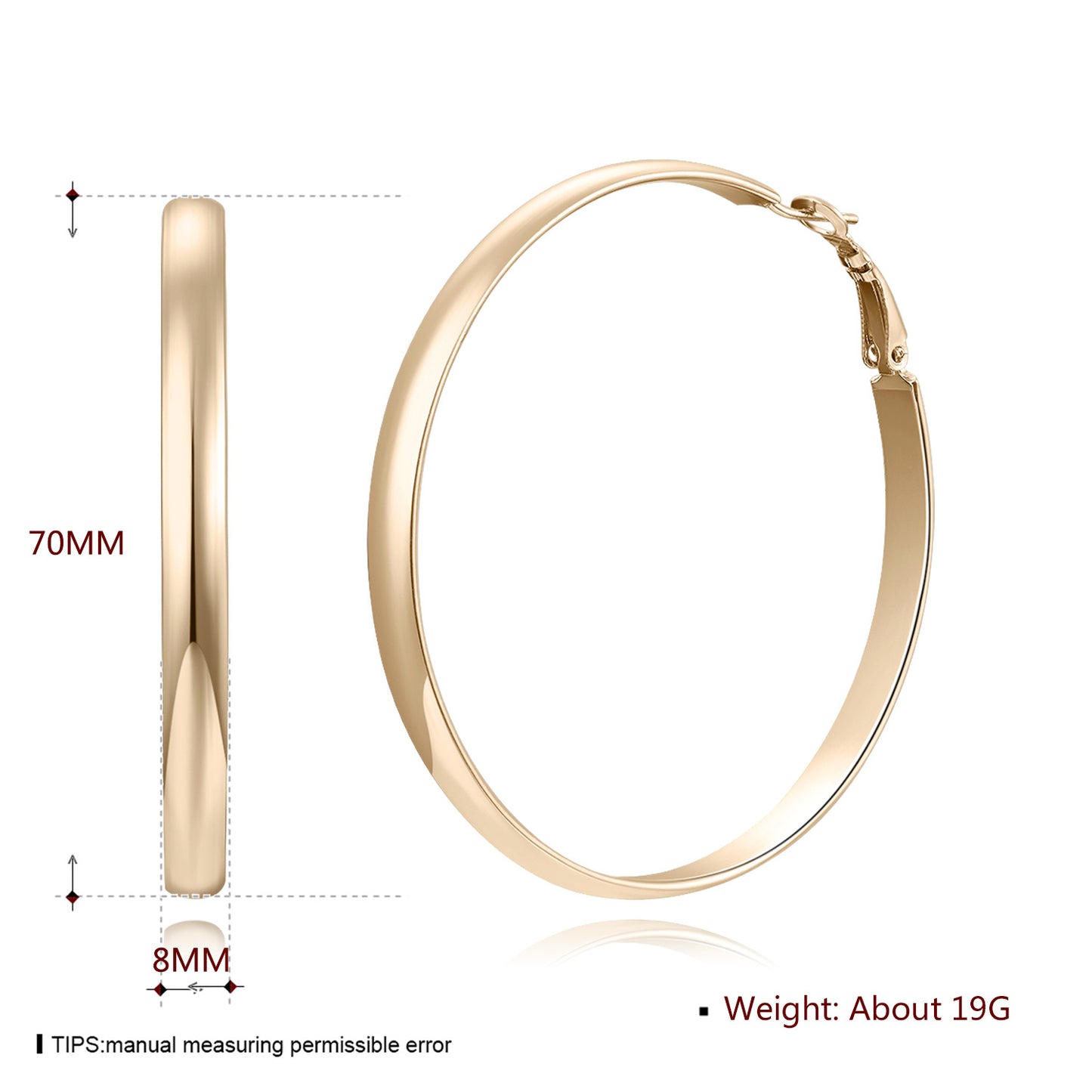 Brass With Plated Fashion Jewelry Earrings