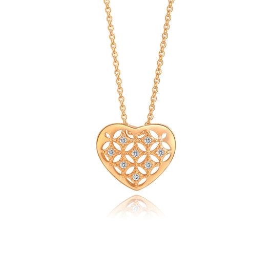 Brass With Plated Fashion Jewelry Necklace